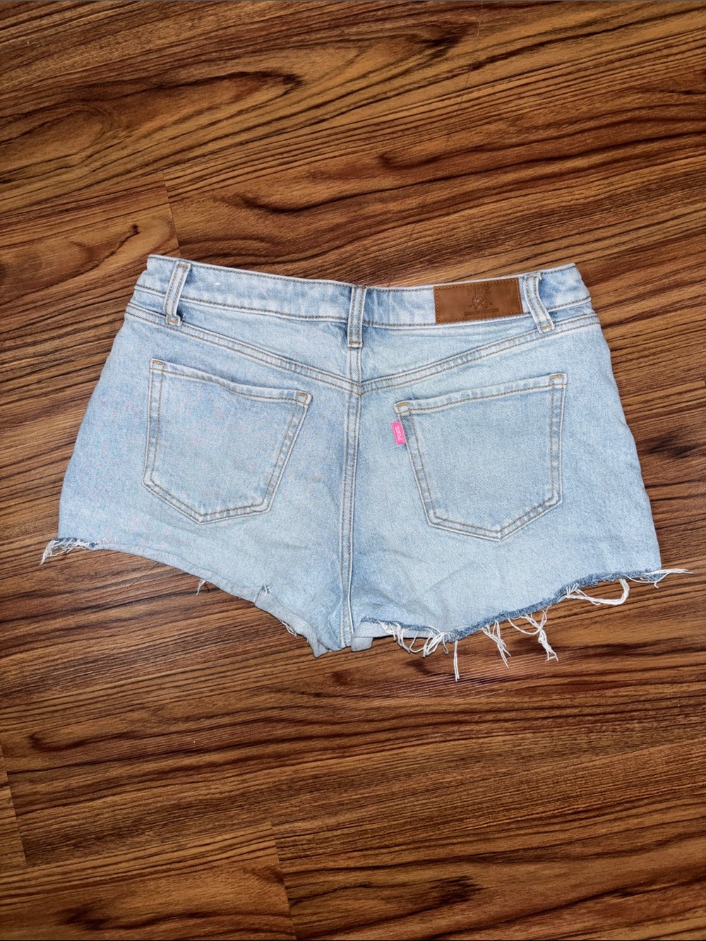 PINK Victorias Secret Light Blue Denim Shorts